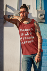 Flexing Is A Free Action Men's Tank Top